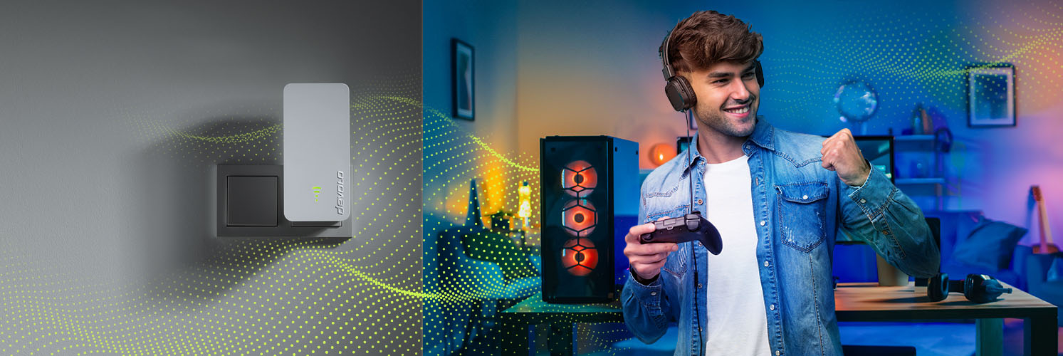 Gaming setup ideas – Improve ping, play without limits | devolo